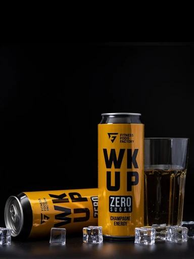 FITNESS FOOD FACTORY Напиток WK UP 450 мл - шампанское 