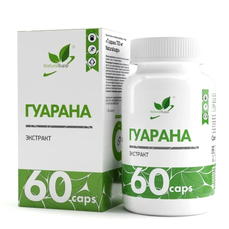 Natural Supp Гуарана 700 мг 60 капс.