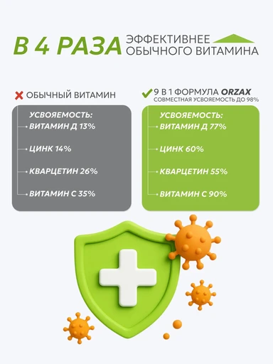 ORZAX 9 IN 1 IMMUNE DEFENSE 