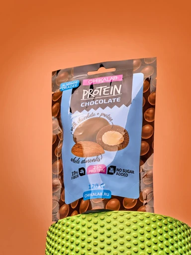 CHIKALAB Драже "Миндаль в шоколаде" 120 гр. 