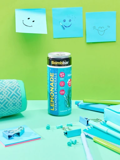 Bombbar Напиток витаминизированный Лимонад  с экстрактом тархуна 330 мл 