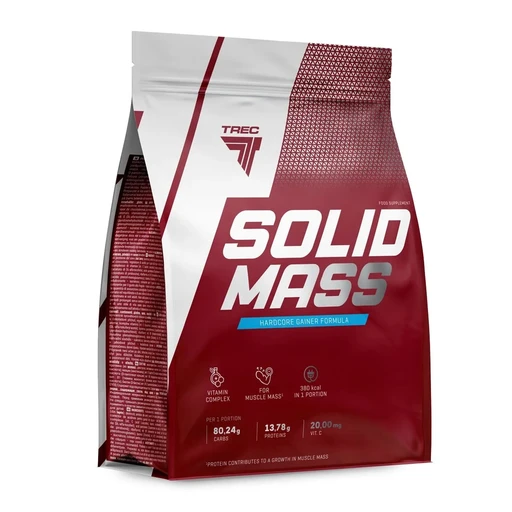 Trec Nutrition Solid Mass 1000 г (пакет) - клубника