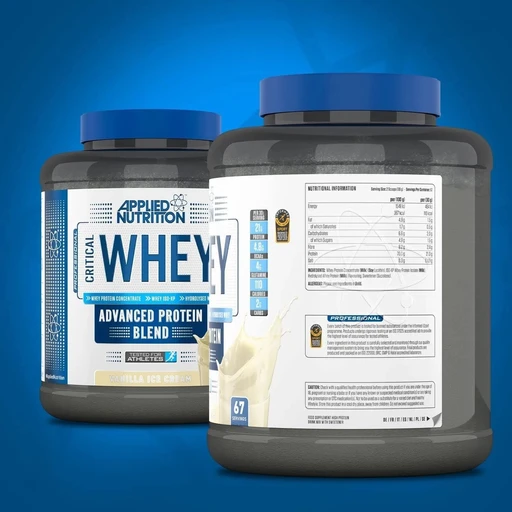 Applied Nutrition Critical Whey 2000g (Vanilla ice Cream) 