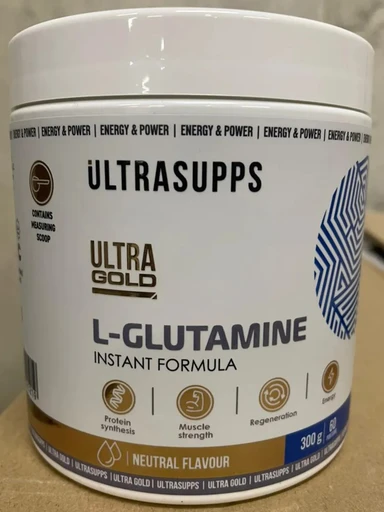 ULTRASUPPS Ultra Gold L-Glutamine 300 г - нейтральный 