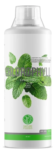 Nature Foods Liquid Chlorophyll 500ml (Мята)