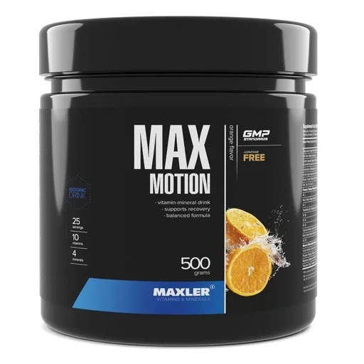 Maxler Max Motion 500 г - апельсин (банка)