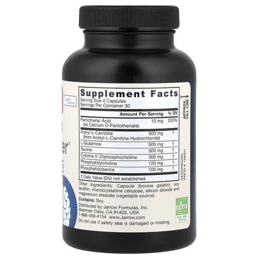 Jarrow Formulas Neuro Optimizer®, комплекс для мозга, 120 капсул 