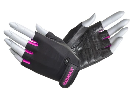 MadMax Перчатки женские Rainbow" MFG251\BK-PINK (M)