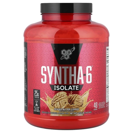 BSN Syntha-6 Isolate 1820 г - печенье - арахисовое масло