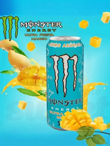 Monster Напиток энергетический Monster Juiced Mango 500 мл Ирландия ж/б 