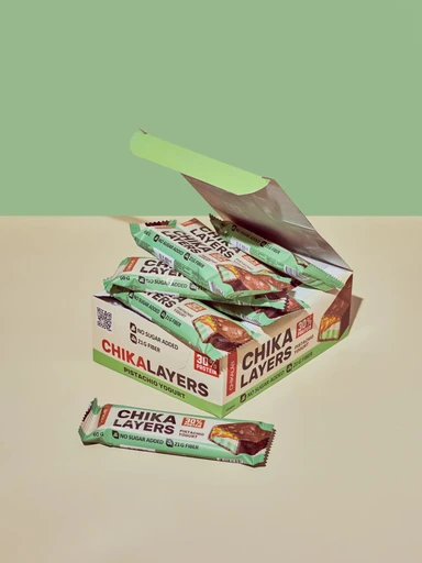 CHIKALAB Батончик глазированный Фисташковый йогурт 60 г 