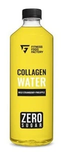 FITNESS FOOD FACTORY COLLAGEN WATER,  0,5л, Земляника-ананас