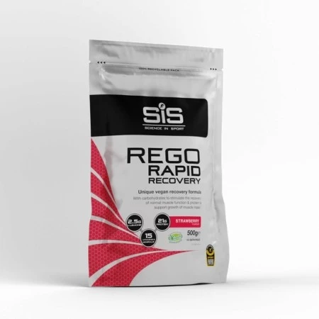 SiS REGO Rapid Recovery Напиток восстановительный углеводно-белковый в порошке, вкус Клубника, пакет 500 гр.* 