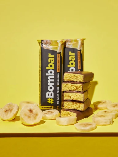 BOMBBAR Батончик глазированный Банановый пудинг 40 гр. 
