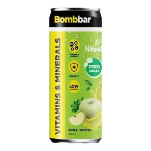 Bombbar Напиток Лимонад со вкусом яблока 330 мл