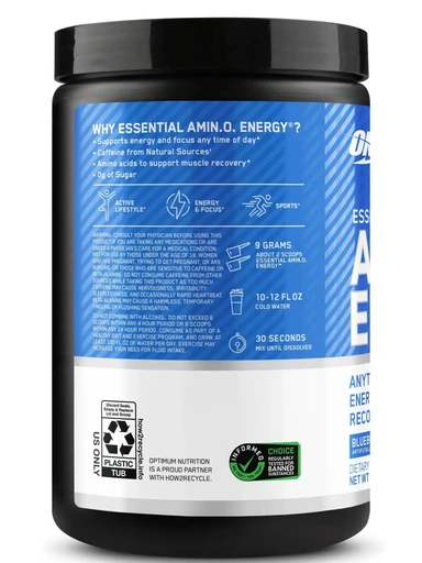 OPTIMUM NUTRITION Amino Energy 270 г - ежевика 