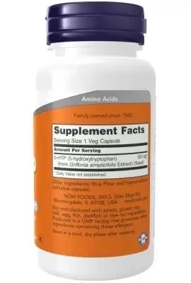 NOW 5-HTP 50 mg 90 vcaps 