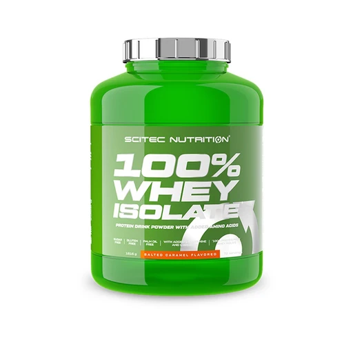 Scitec Nutrition  100% Whey Isolate (1816g, солёная карамель)