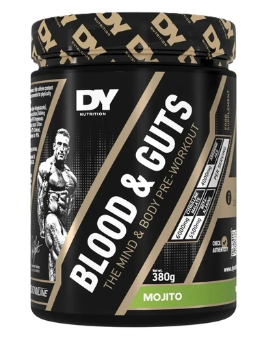 Dorian Yates Nutrition BLOOD&GUTS 380г - мохито