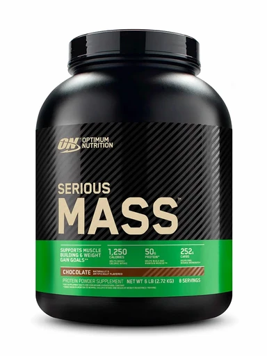 OPTIMUM NUTRITION Serious Mass 2727 гр - шоколад