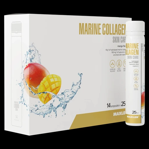 Maxler «Marine Collagen Skincare» Mango flavor, 14*25 мл
