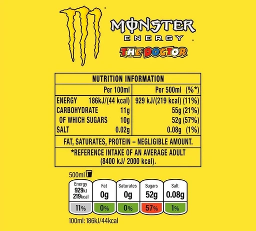 Monster Напиток энергетический Monster The Doctor 500 мл Ирландия ж/б 