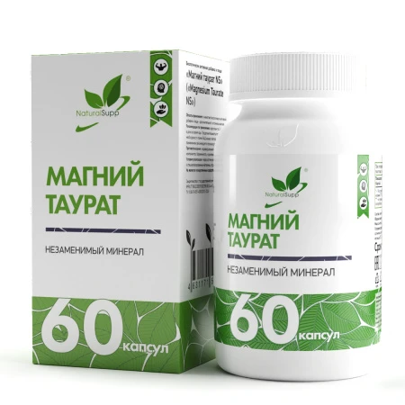 Natural Supp Магний таурат 60 капс.