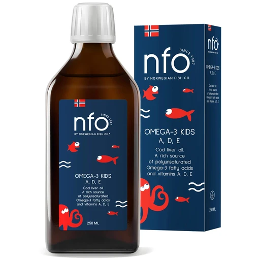 NFO Omega-3 Cod Liver Oil 250мл