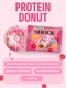 FitnesSHOCK Protein Donut 70 гр - малина