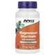 NOW Magnesium Glycinate with BioPerine, 60 Veg Capsules