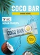 Fitness Food Factory Батончик кокосовый в белой глазури 40гр, Ананас-кокос