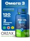ORZAX FISH OIL Орзакс Фиш Ойл (Рыбий жир, Омега 3)