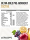 ULTRASUPPS Ultra Gold Pre Workout 200 г - мультифрукт