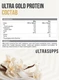 Ultrasupps Ultra Gold Protein 2000 г - ваниль