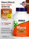 NOW Maca 500 мг 250 Вег.капс