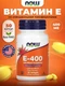 NOW E-400 IU With Mixed Tocopherols 50 капс